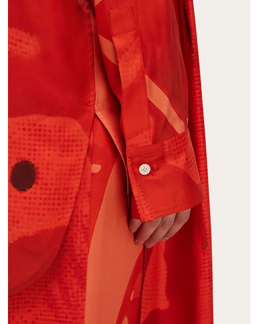 Donna Camicia di Ferragamo in Red