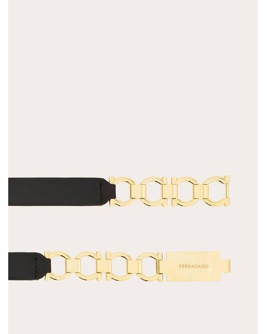Ferragamo Natural Extendable Gancini Bijoux Belt