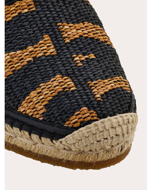 Ferragamo Black Espadrilles