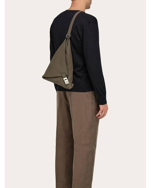 Ferragamo Herren Einseitige Schultertasche (M) in Natural für Herren