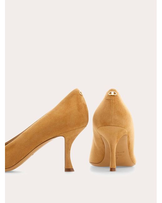 Ferragamo Natural Pump Shoe .5