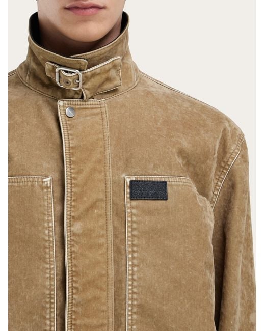 Ferragamo Natural Utility Blouson for men