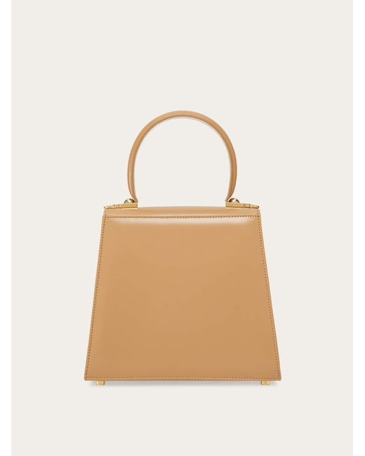 Ferragamo Natural Iconic Top Handle (s)