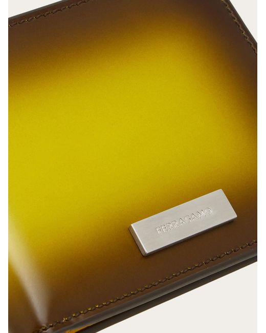Ferragamo Yellow Nuanced Wallet for men