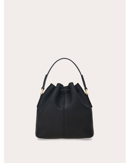 Ferragamo Blue Damen Mini Hug Beuteltasche Mit Multipocket-Konstruktion