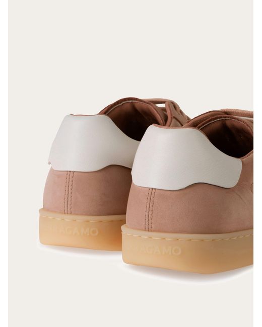 Ferragamo Brown Low-Top Sneaker .5
