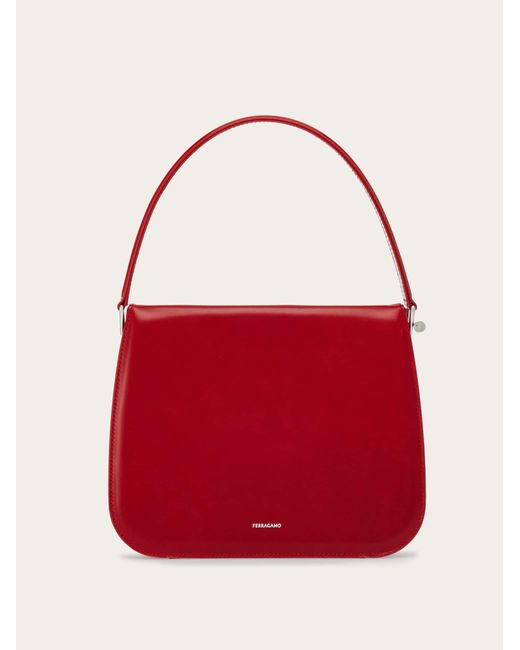 Ferragamo Red Framed Handbag (S)