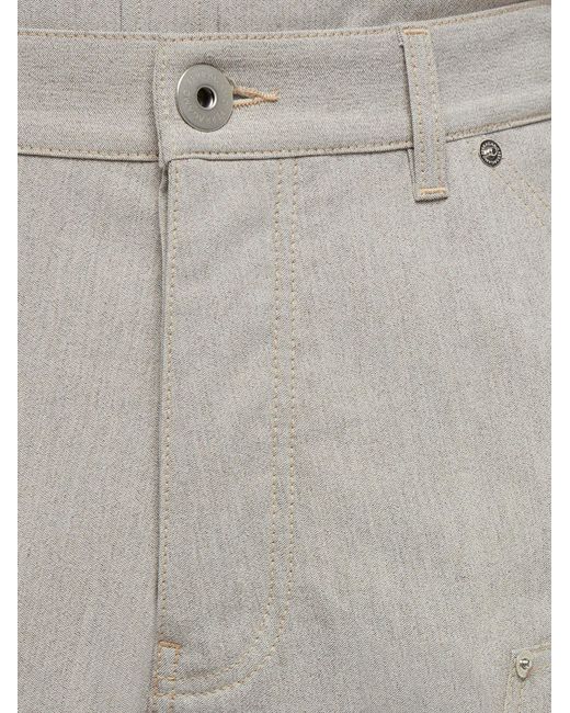 Ferragamo Gray Cargo Trouser for men