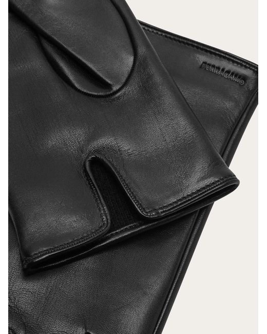 Ferragamo Herren Gefütterte Handschuhe in Black für Herren