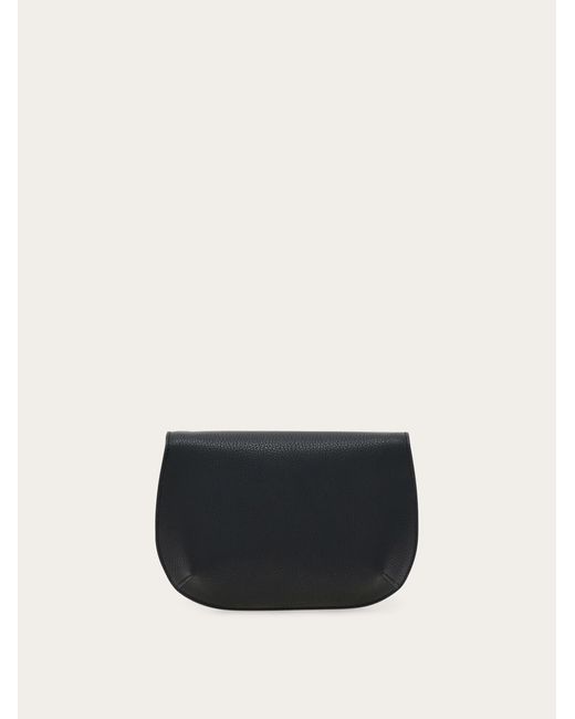 Ferragamo White Double Gancini Mini Bag