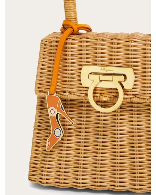 Ferragamo White Creations'Icon Charm