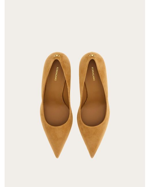 Ferragamo Natural Pump Shoe .5