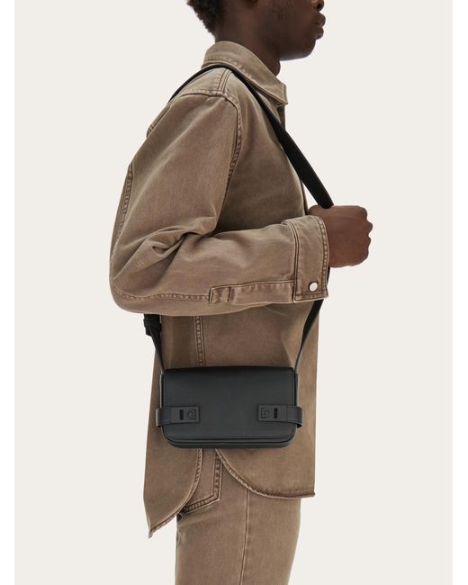 Ferragamo Black Crossbody Bag for men