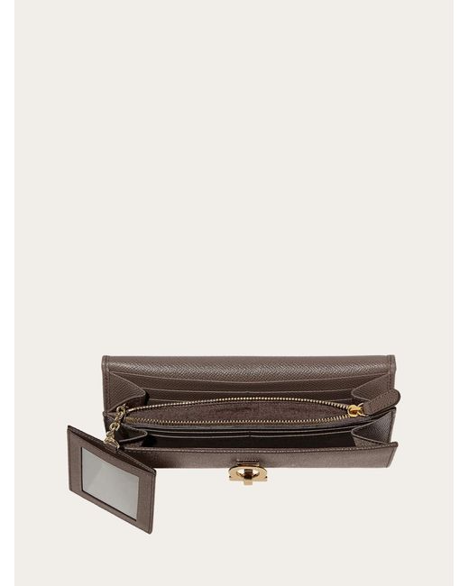 Ferragamo Multicolor Continental Flap Purse