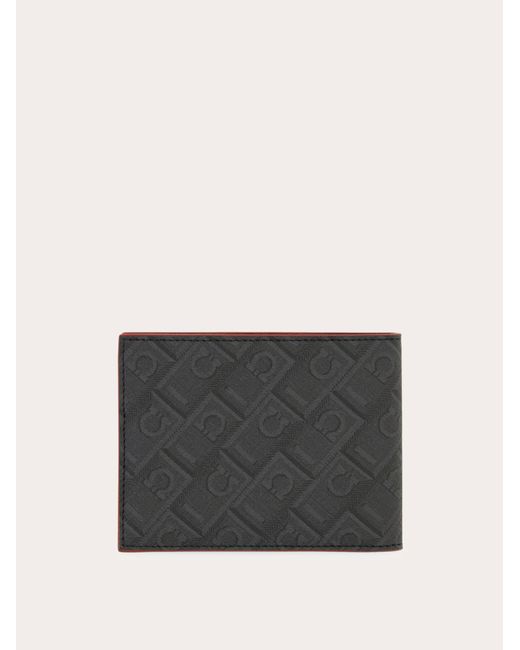 Ferragamo Blue Monogram Wallet for men