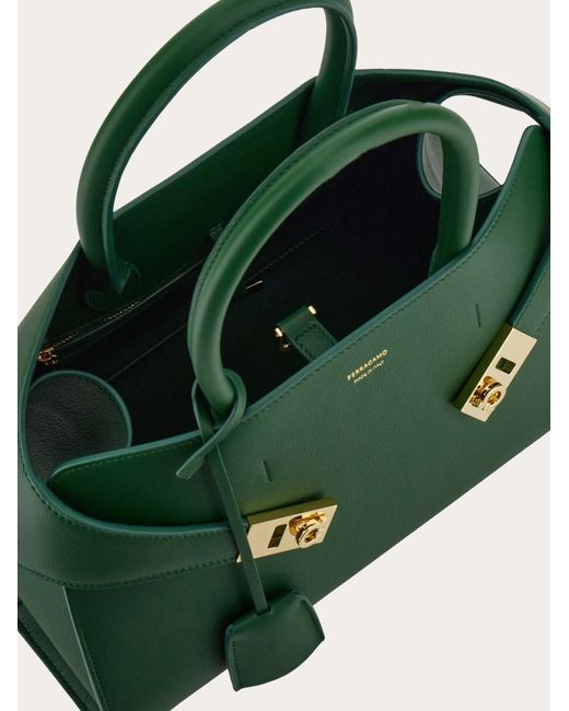 Ferragamo Green Hug Handbag (S)