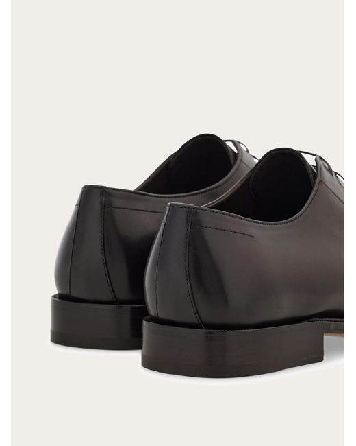 Ferragamo White Derby Shoe .5 for men