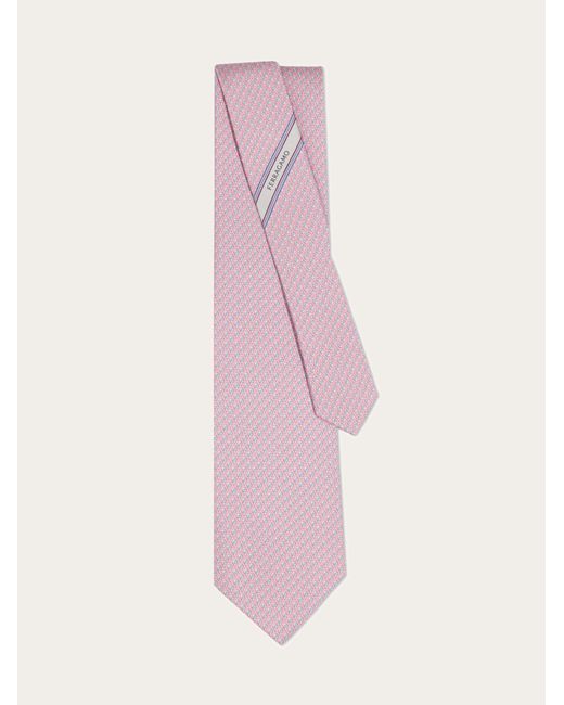 Uomo Cravatta di Ferragamo in Pink da Uomo