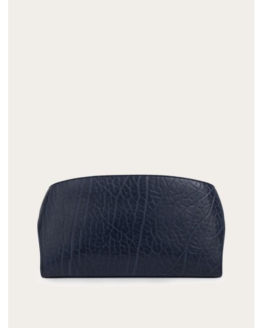Ferragamo Blue Hug Messenger Bag for men