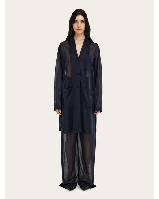 Ferragamo Blue Jogger Trouser