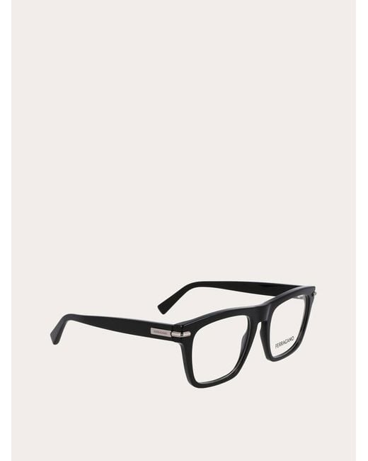 Ferragamo Black Optical Glasses
