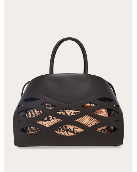 Ferragamo Black Back To Earth
