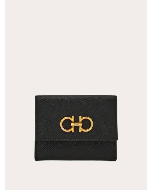 Ferragamo Black Mini Leather Accessory
