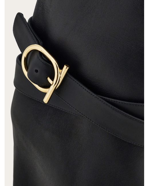 Mujer Botas Con Cuña Negro Talla .5 Ferragamo de color Black