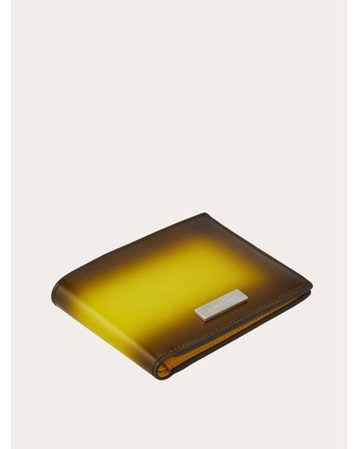 Ferragamo Herren Brieftasche Mit Nuancierungen in Yellow für Herren