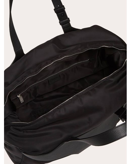 Duffle bag con cut-out di Ferragamo in Black da Uomo