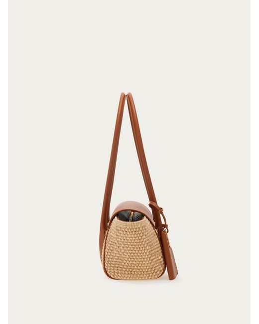 Ferragamo Natural Damen Totebag East-West (S)