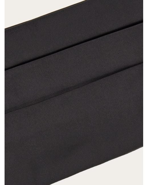Ferragamo White Cummerbund for men