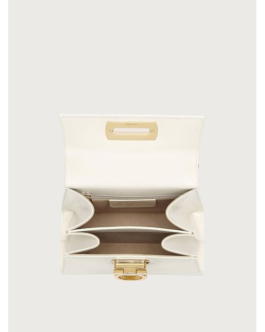 Ferragamo Natural Iconic Top Handle (s)
