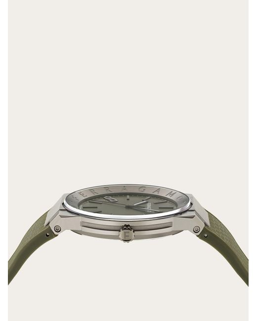 Ferragamo Multicolor Sapphire Watch for men