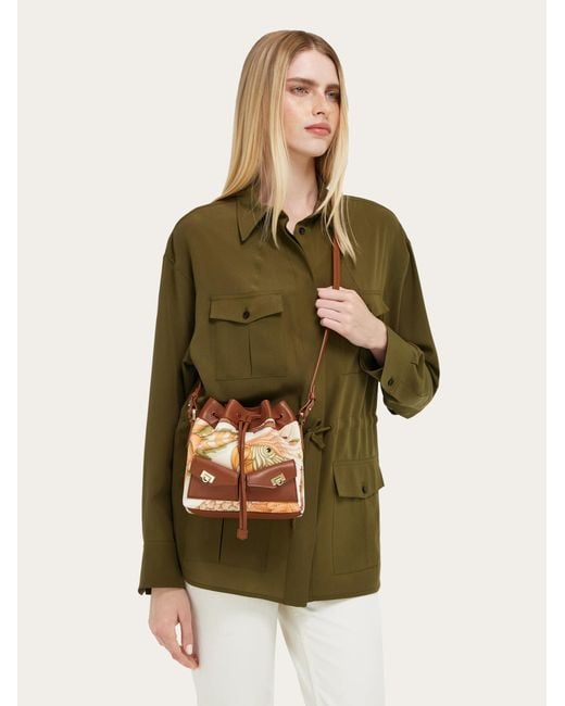 Donna Secchiello Multipocket di Ferragamo in Multicolor
