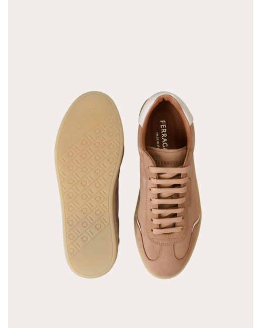 Ferragamo Brown Low-Top Sneaker .5