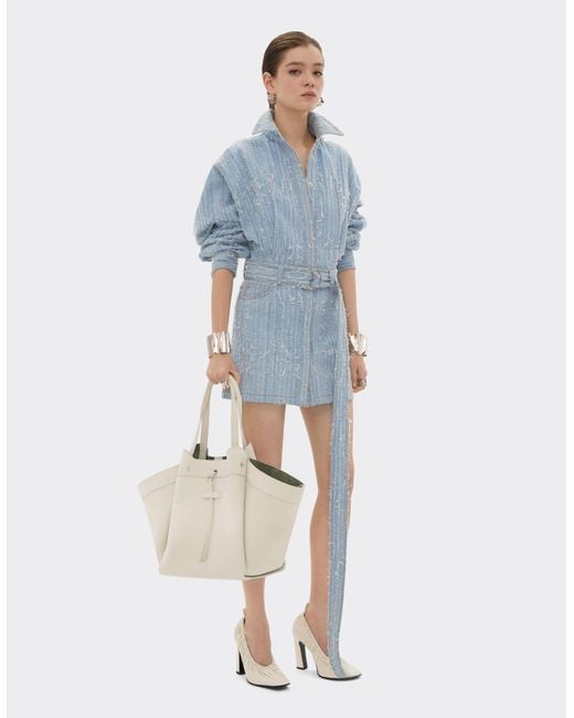 Ferrari Natural Large Tote Bag