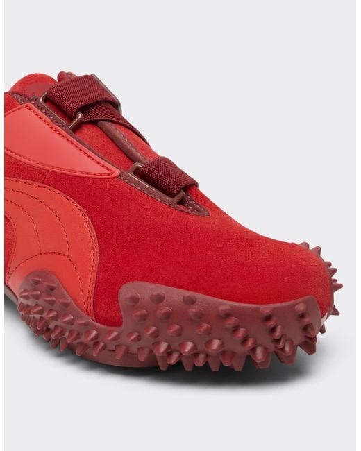 Ferrari Red Puma Mostro Sneakers For Scuderia Hp Las Vegas Special Edition