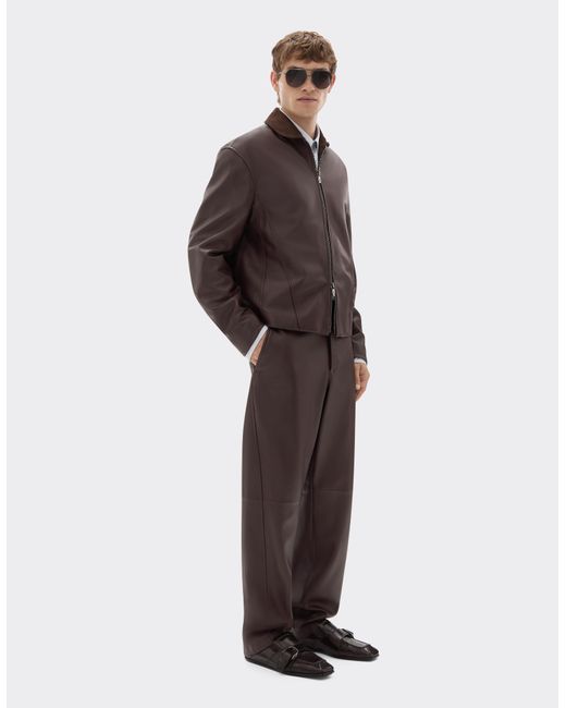Ferrari Brown Overshirt Jacket for men