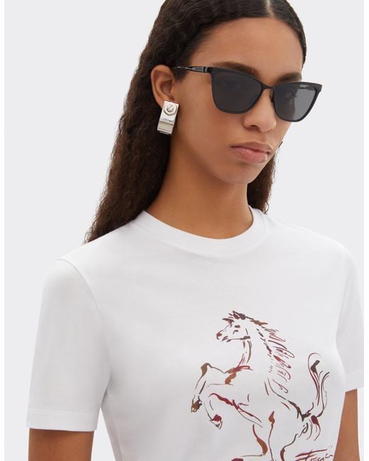 Ferrari Gray Sunglasses