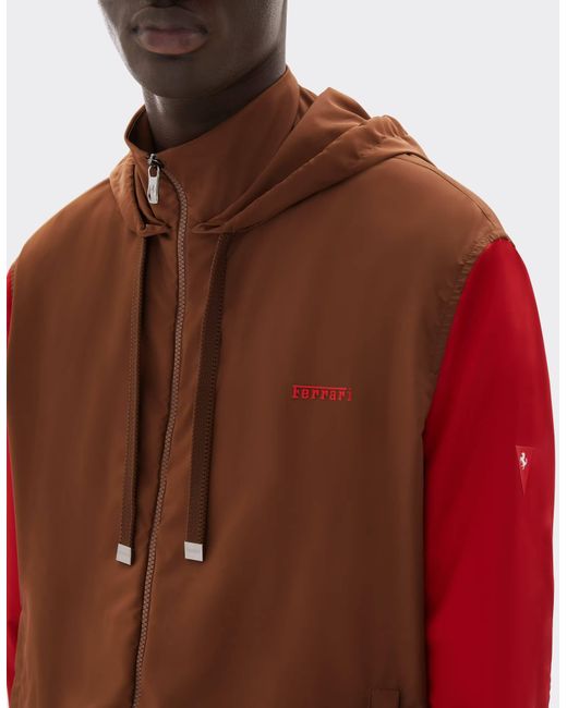 Ferrari Red Windbreaker For The 2026 Monaco Grand Prix for men