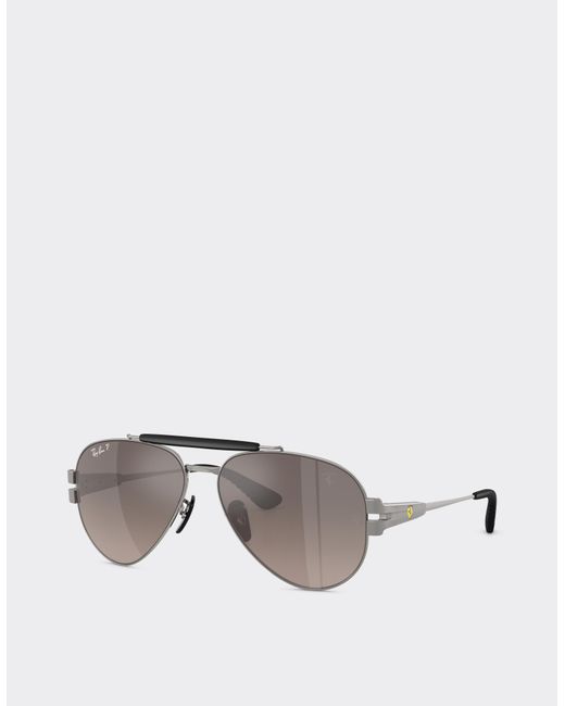 Ferrari Gray Ray-Ban For Scuderia Rb3762M