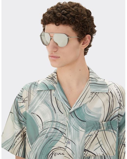 Ferrari Gray Sunglasses