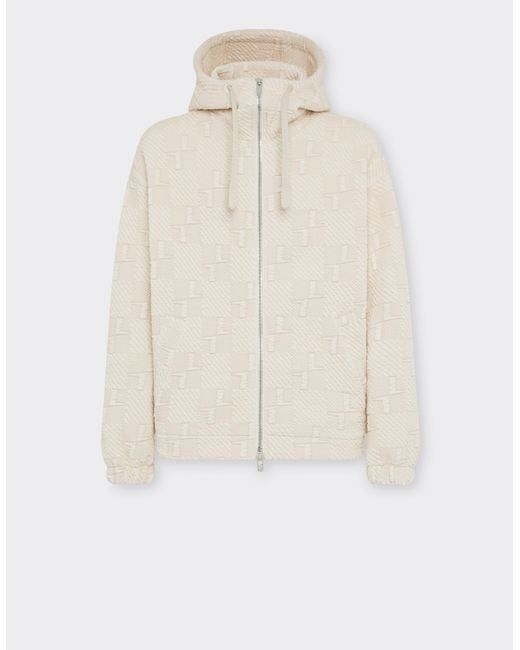 Ferrari White X Charles Leclerc Hoodie for men