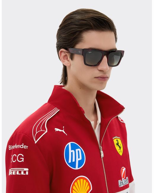 Ferrari Gray Ray-Ban For Scuderia Rb2217M