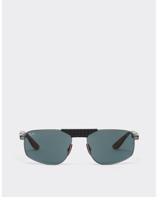 Ferrari Gray Ray-Ban For Scuderia Rb3776M