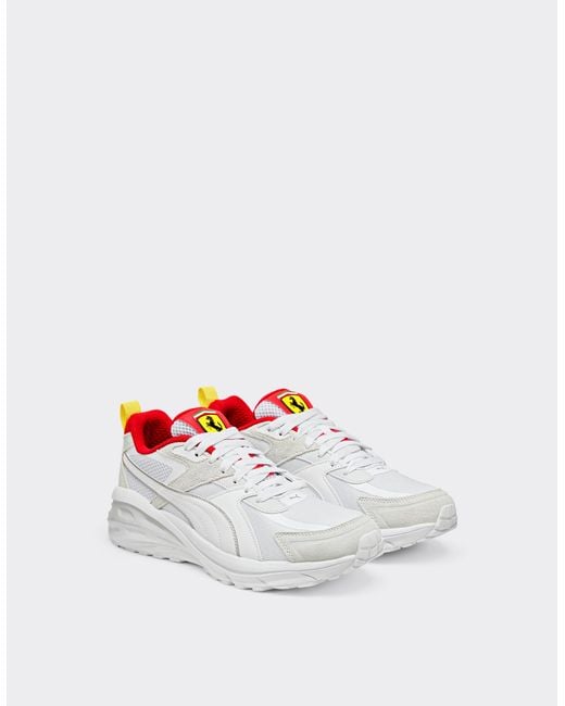 Ferrari White Puma For Hypnotic Ls Trainers