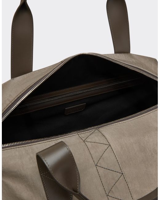 Ferrari Multicolor Nylon Duffel Bag for men