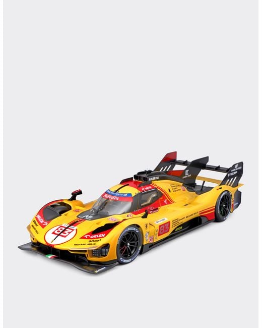Ferrari Orange 1:18 Scale 499P Lmh #83 Model