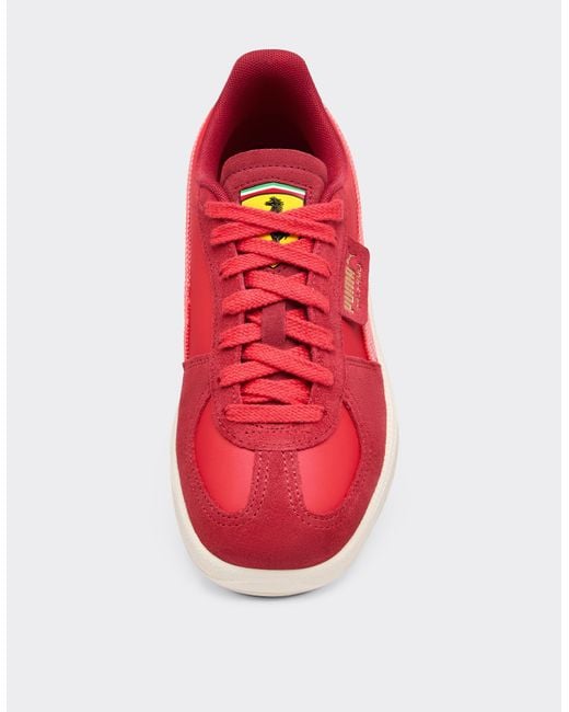 Ferrari Red Puma For Scuderia Palermo Trainers